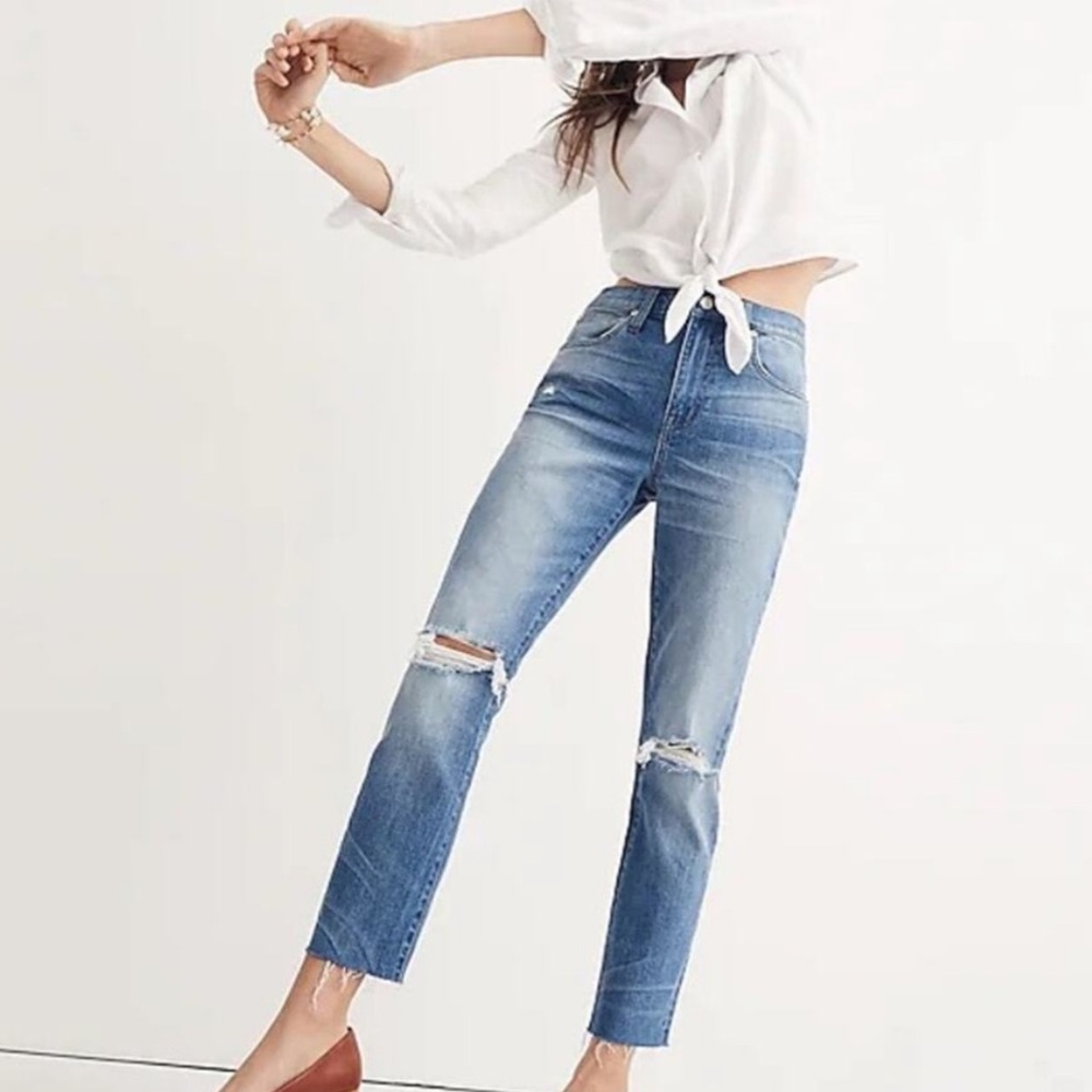 Madewell The High-Rise Slim Boyjean